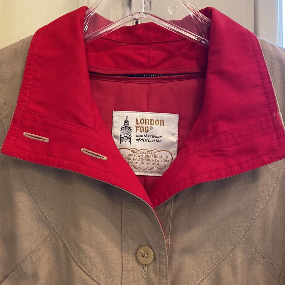 Vintage London Fog Lined Rain Jacket - image 3